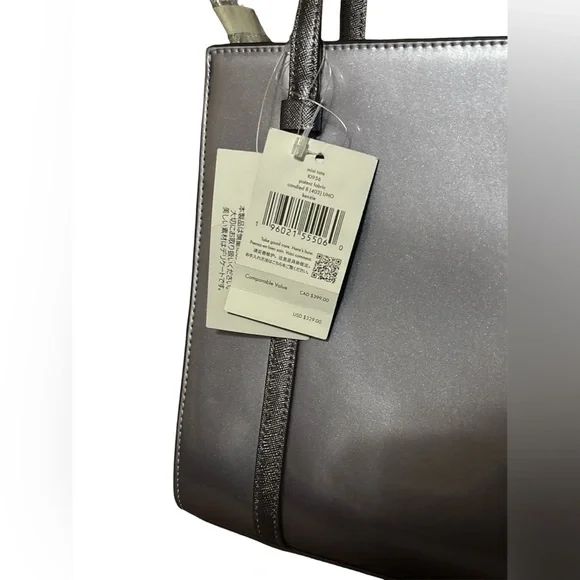 NWT Kate Spade lavender crossbody tote - Picture 5 of 6